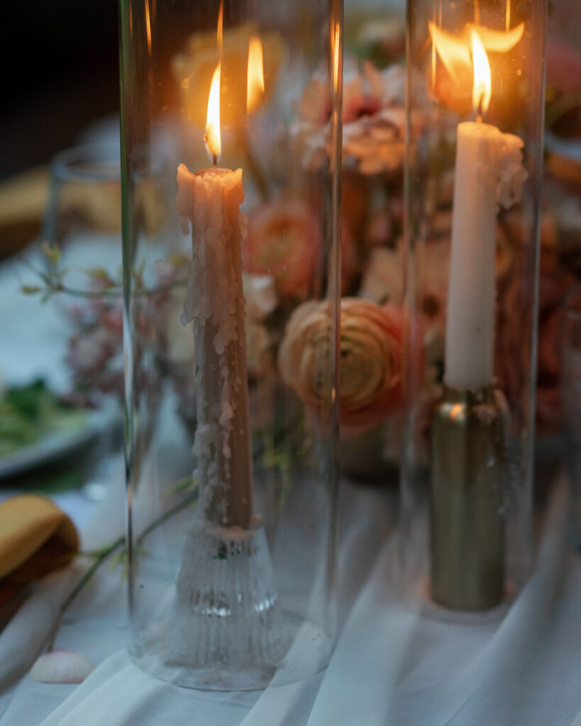 micro wedding tablescape