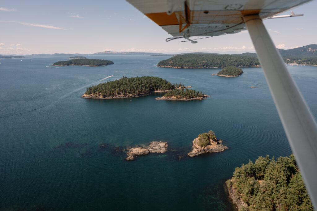 san juan island seaplane flight