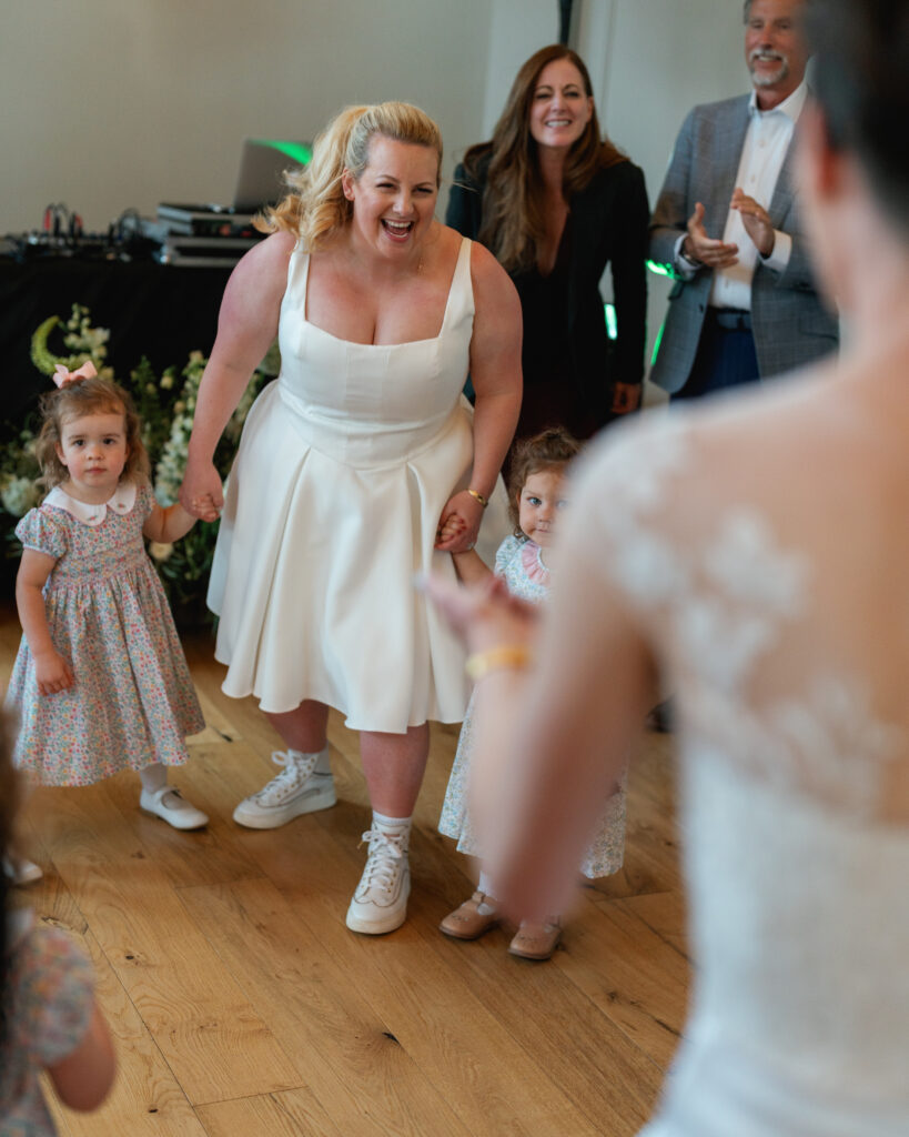 Micro Wedding reception photos at Hanai Center in Bend Oregon