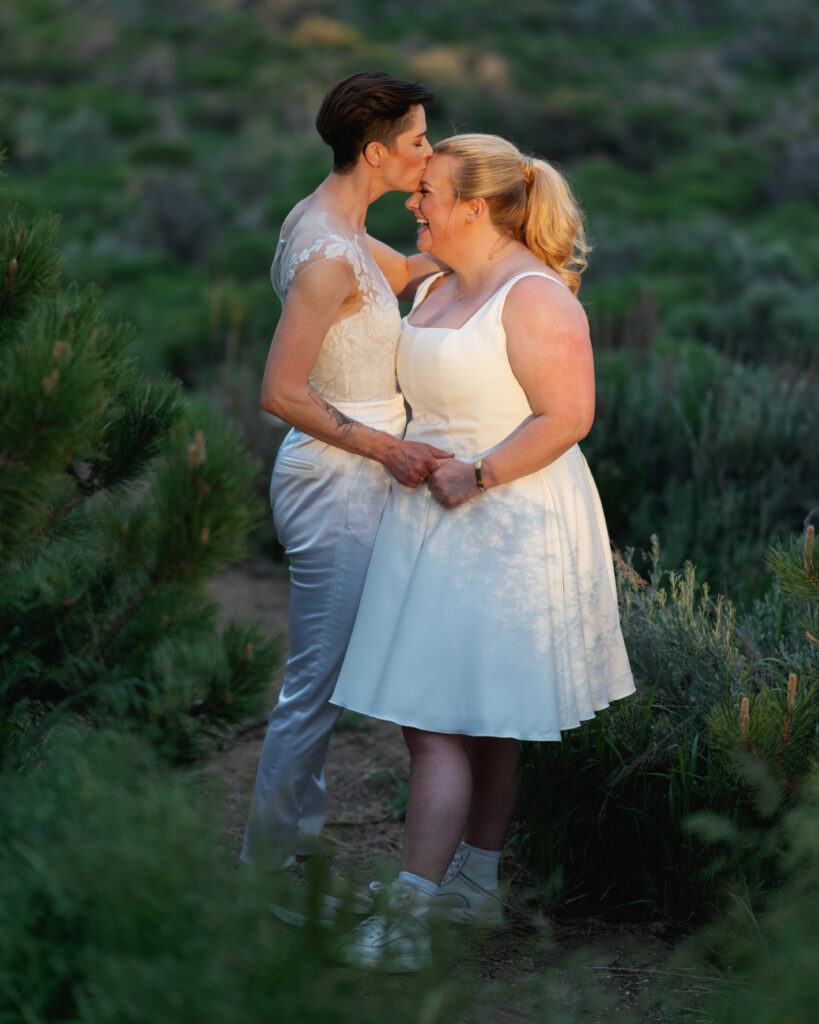 LGBTQ wedding portrait