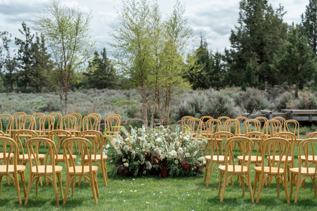 360 degree wedding ceremony layout