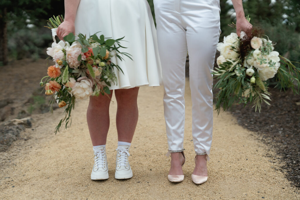 LGBTQ wedding shoes