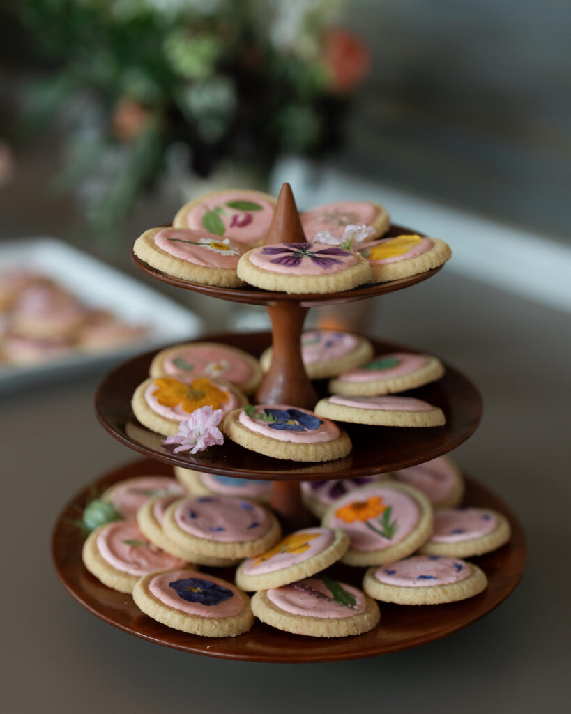 Floral cookies by The Flourist in Bend Oregon