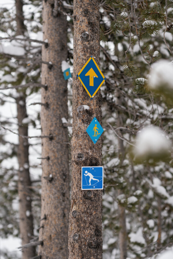 Snowshoeing trails in Bend Oregon