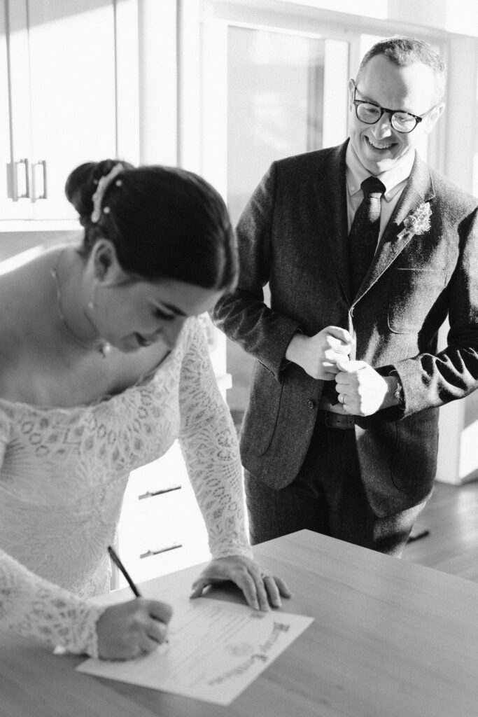 oregon marriage license signing