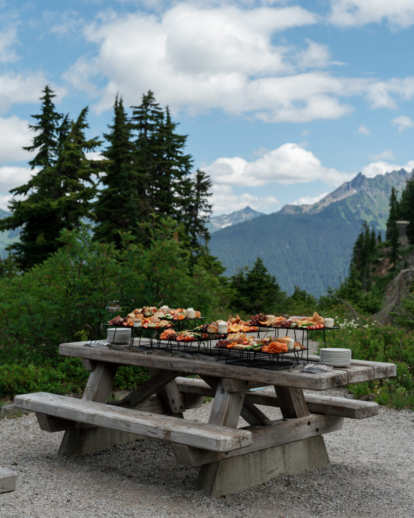 elopement picnic brunch catering