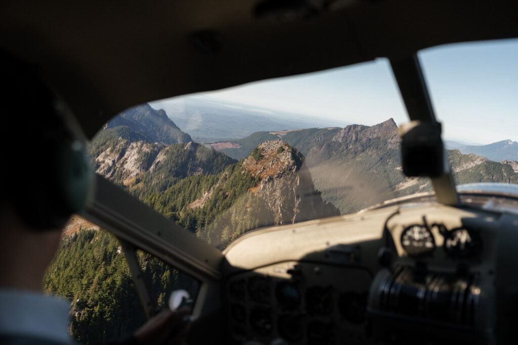 seaplane alpine lake flights