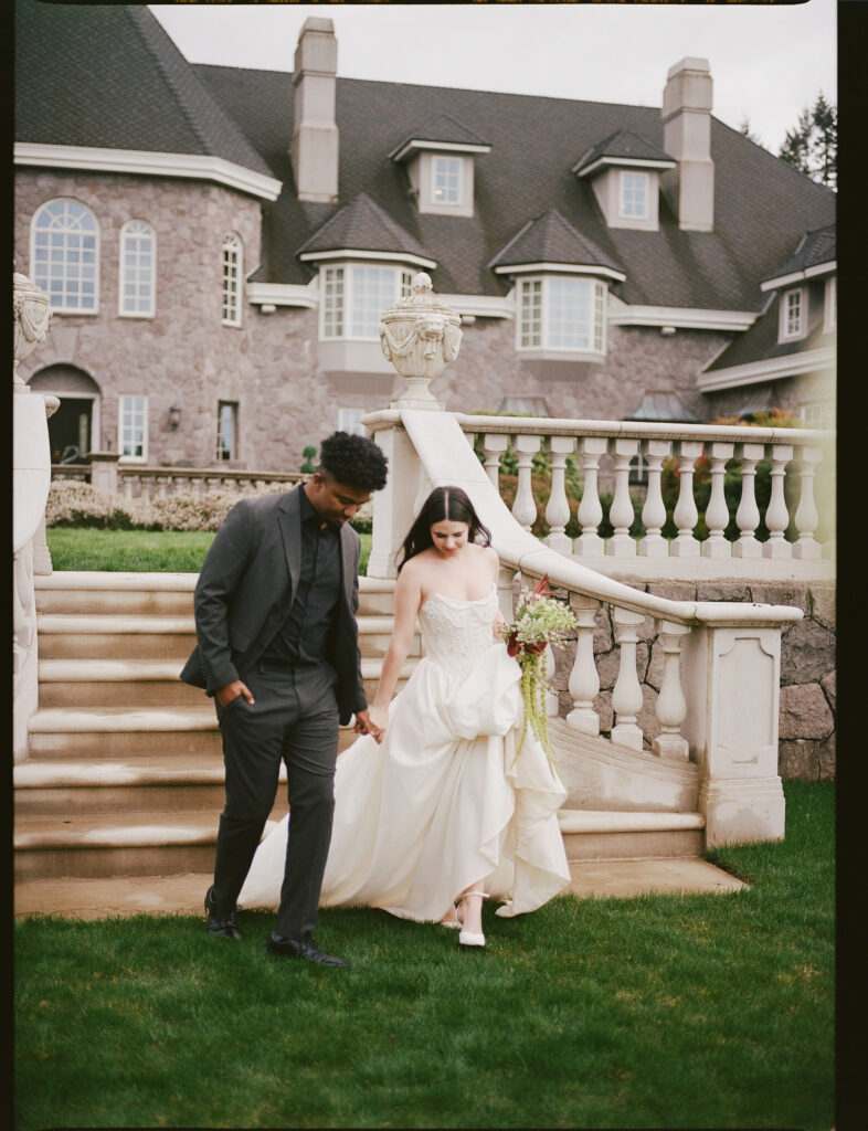 chateau de michellia oregon wedding venue