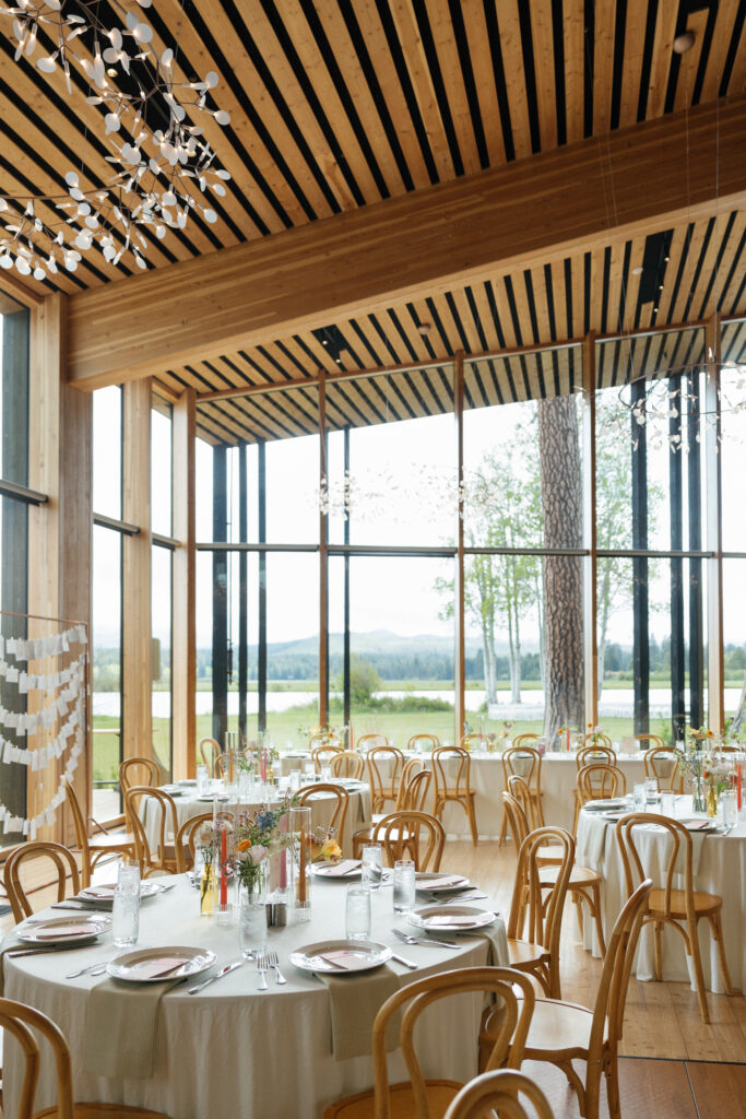 Black Butte Ranch reception space
